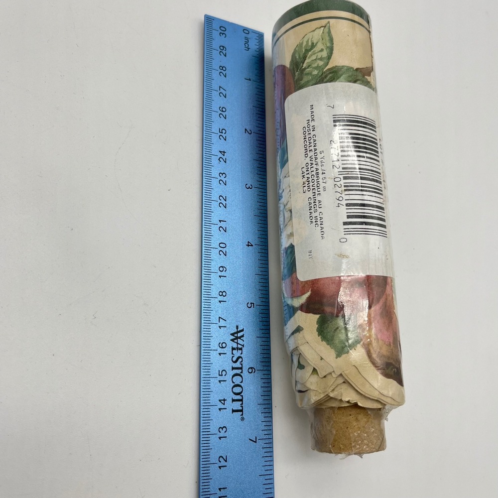 Vintage Rosedale Wallpaper Border CAB2794 Apple Orchard Roll 5yd x 6 3/4" - Picture 4 of 5